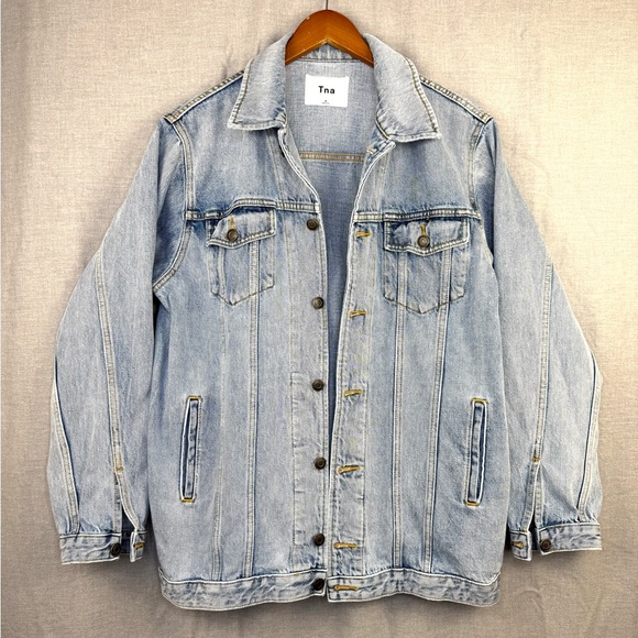Artitzia TNA Kinglake Oversized Denim Jacket - Picture 3 of 5
